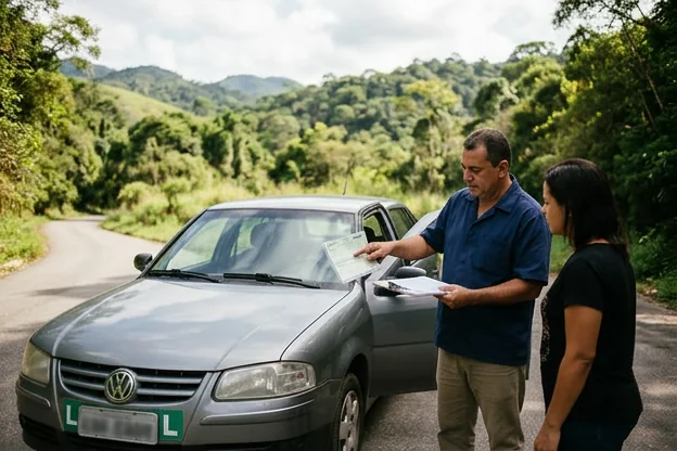 Carro em Barra Mansa com licenciamento em dia.