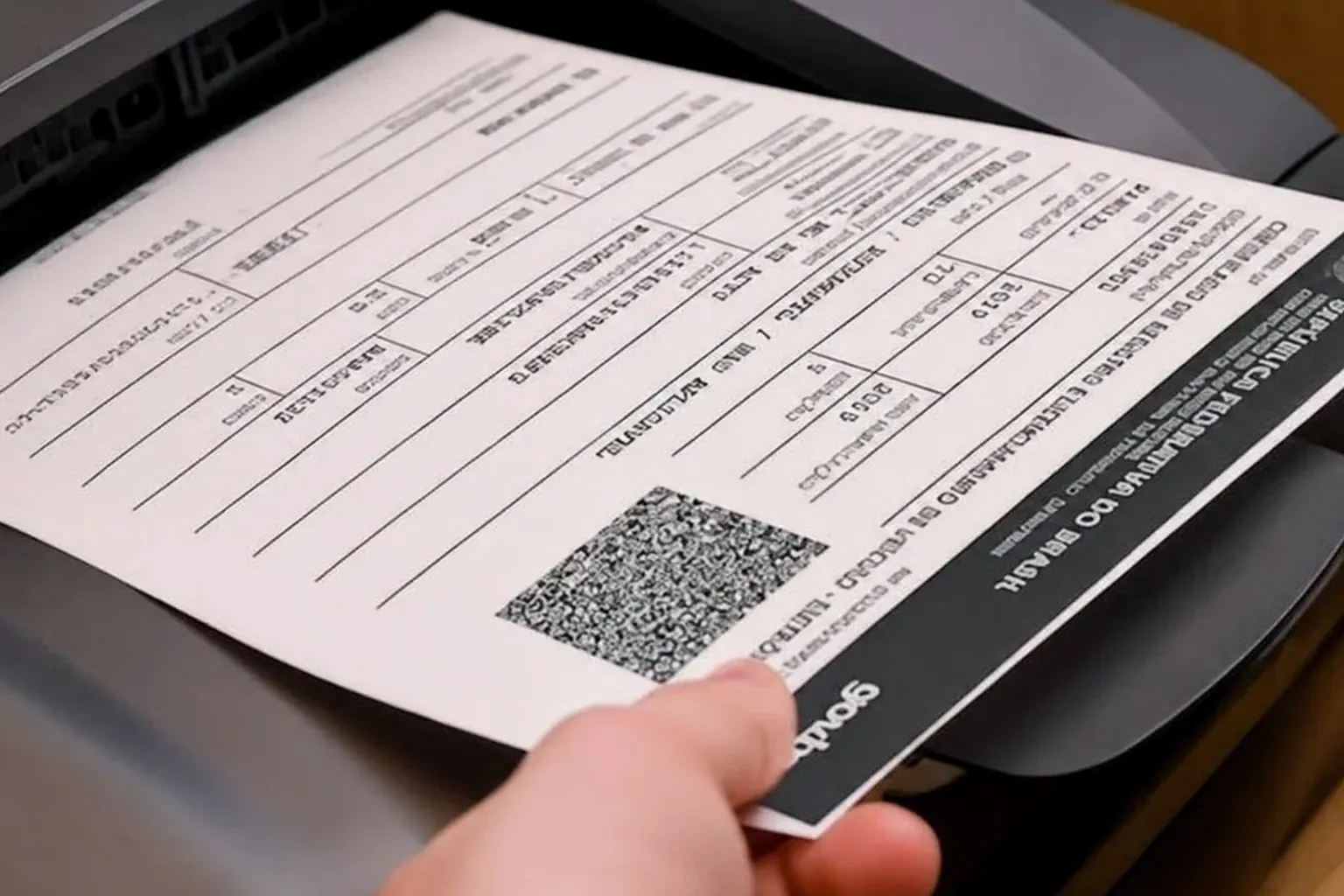 Profissional imprimindo documento CRLV-e em Barra Mansa.